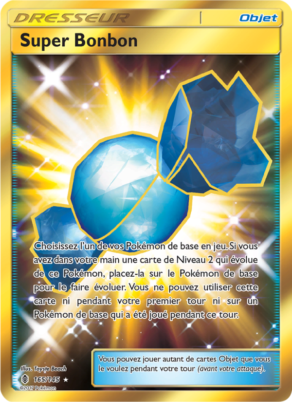 Super Bonbon 165 — Guardians Rising (French Pokémon TCG card)