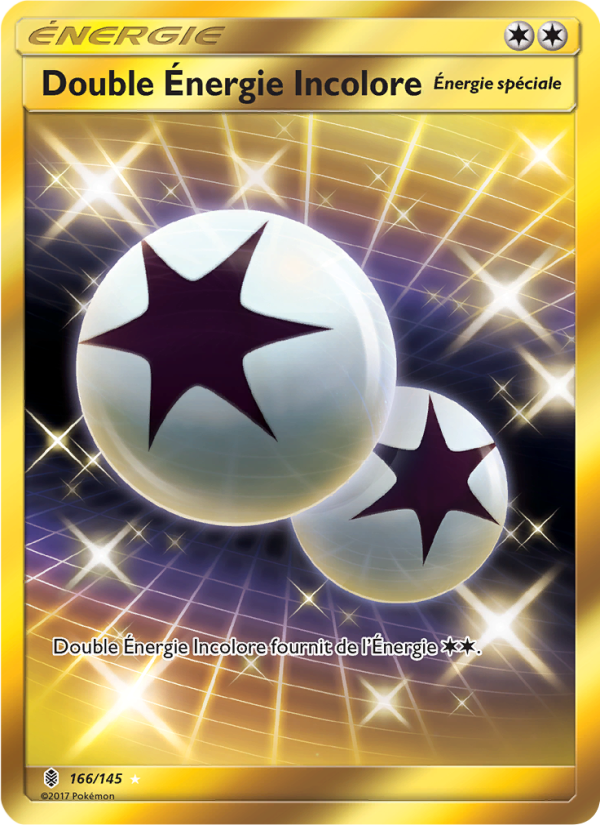 Double Énergie Incolore 166 — Guardians Rising (French Pokémon TCG card)