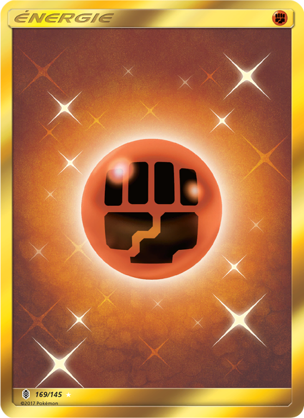 Énergie Combat 169 — Guardians Rising (French Pokémon TCG card)