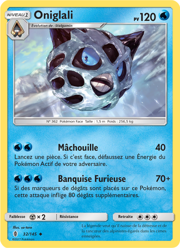 Oniglali 32 — Guardians Rising (French Pokémon TCG card)