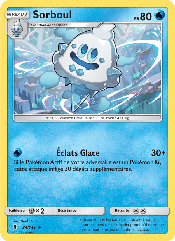 Sorboul 34 — Guardians Rising (French Pokémon TCG card)