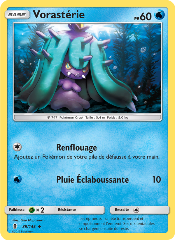 Vorastérie 39 — Guardians Rising (French Pokémon TCG card)