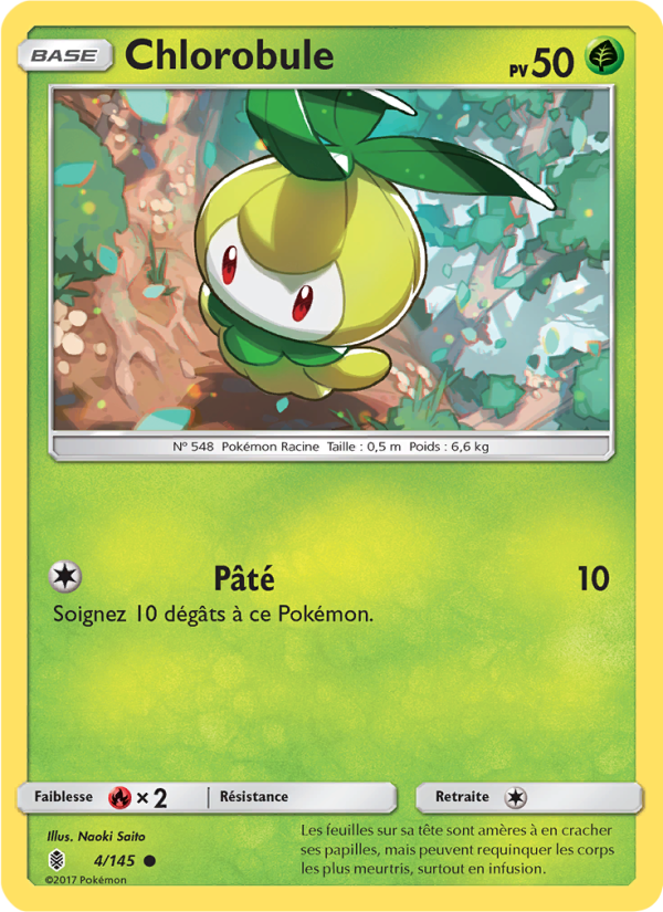 Chlorobule 4 — Guardians Rising (French Pokémon TCG card)