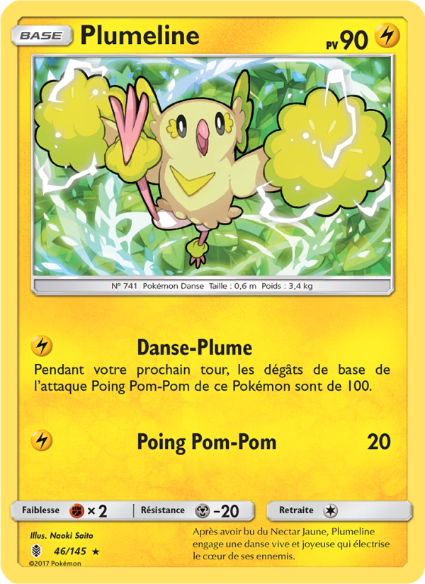 Plumeline 46 — Guardians Rising (French Pokémon TCG card)