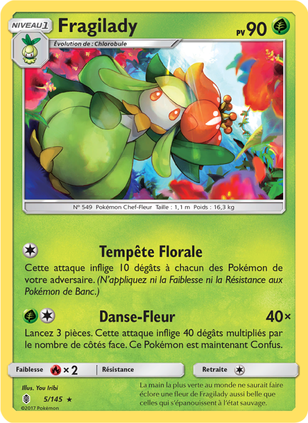 Fragilady 5 — Guardians Rising (French Pokémon TCG card)