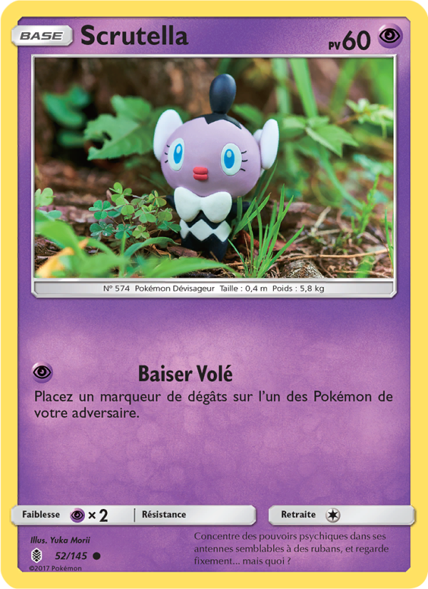 Scrutella 52 — Guardians Rising (French Pokémon TCG card)