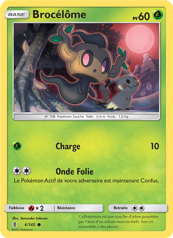 Brocélôme 6 — Guardians Rising (French Pokémon TCG card)