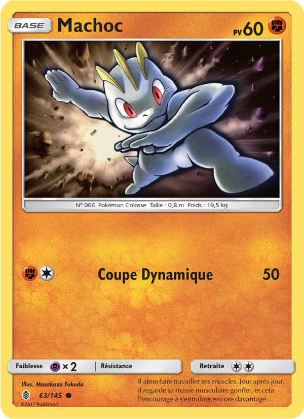 Machoc 63 — Guardians Rising (French Pokémon TCG card)