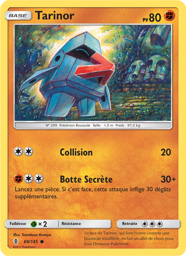Tarinor 69 — Guardians Rising (French Pokémon TCG card)