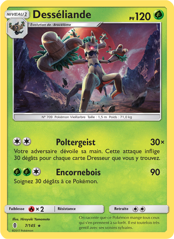 Desséliande 7 — Guardians Rising (French Pokémon TCG card)
