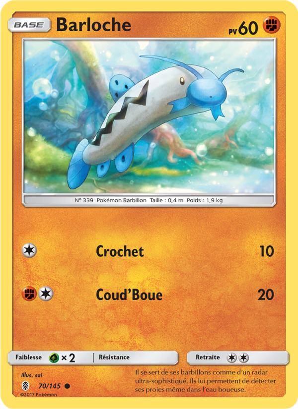 Barloche 70 — Guardians Rising (French Pokémon TCG card)