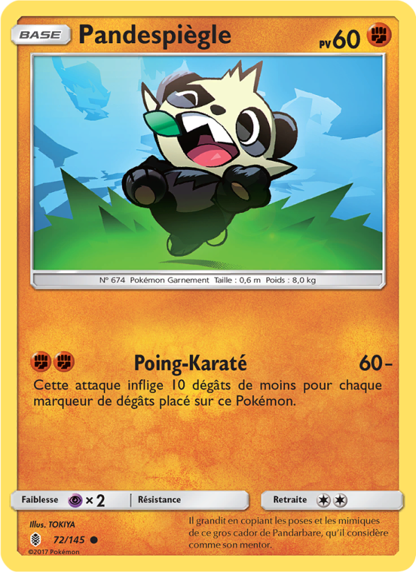 Pandespiègle 72 — Guardians Rising (French Pokémon TCG card)