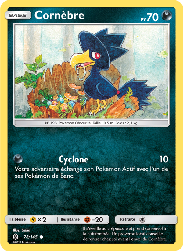 Cornèbre 78 — Guardians Rising (French Pokémon TCG card)