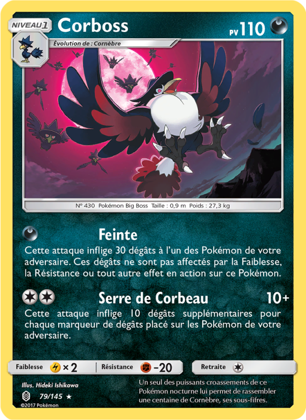 Corboss 79 — Guardians Rising (French Pokémon TCG card)