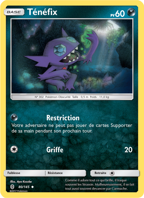 Ténéfix 80 — Guardians Rising (French Pokémon TCG card)