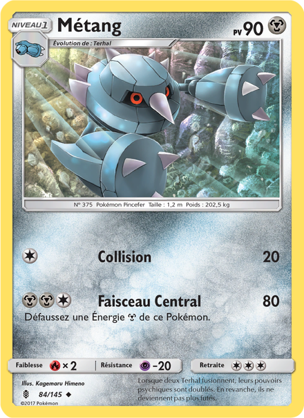 Métang 84 — Guardians Rising (French Pokémon TCG card)