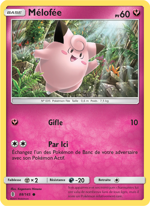 Mélofée 88 — Guardians Rising (French Pokémon TCG card)