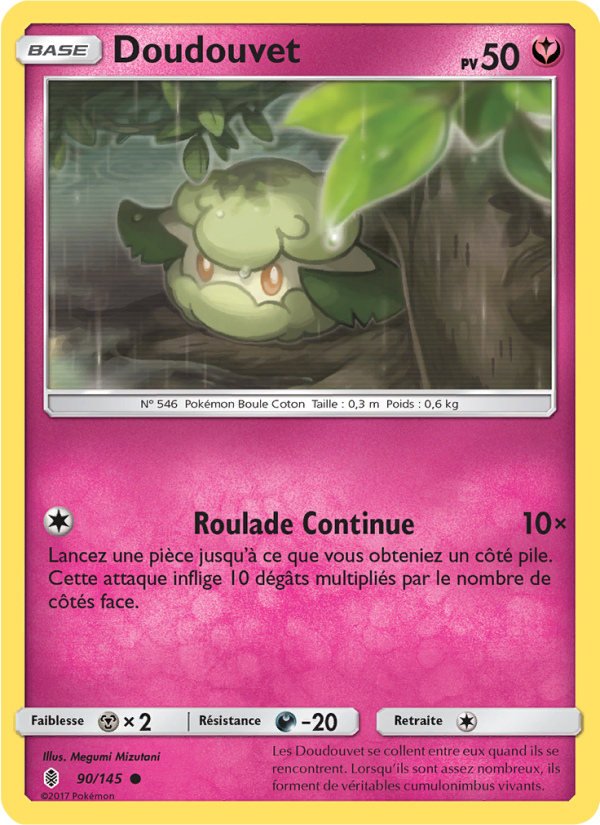 Doudouvet 90 — Guardians Rising (French Pokémon TCG card)