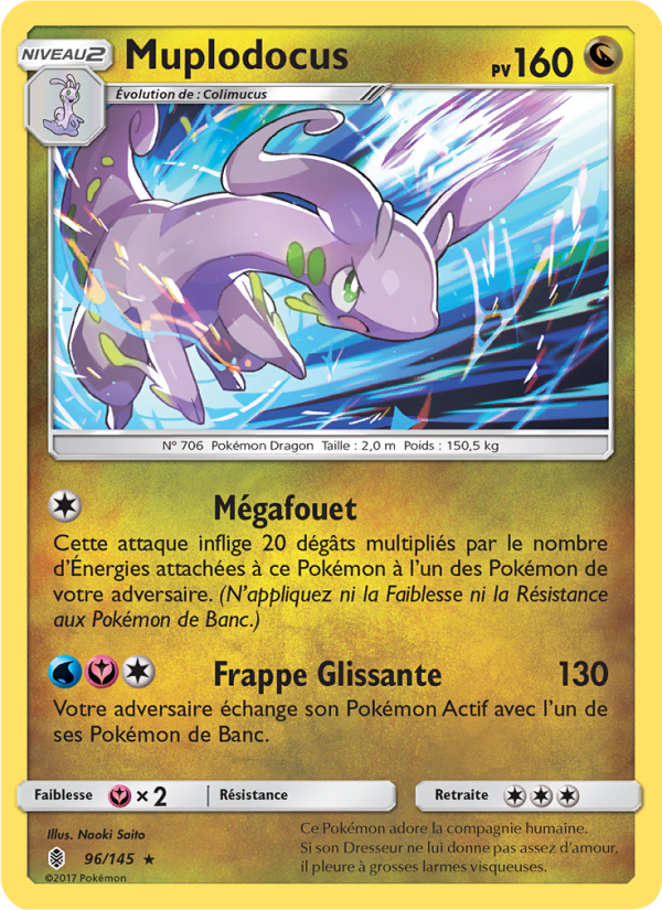 Muplodocus 96 — Guardians Rising (French Pokémon TCG card)