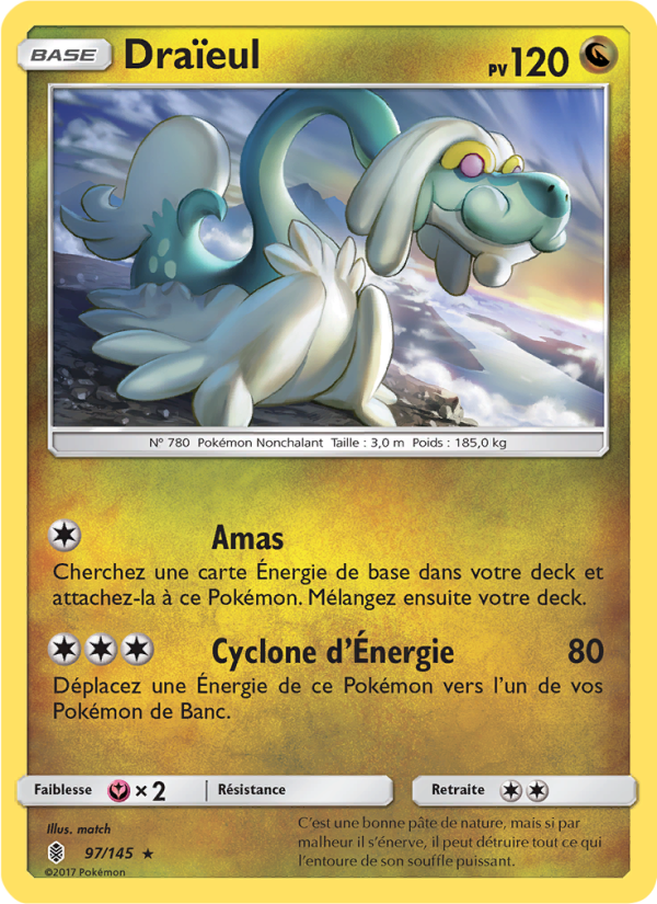 Draïeul 97 — Guardians Rising (French Pokémon TCG card)