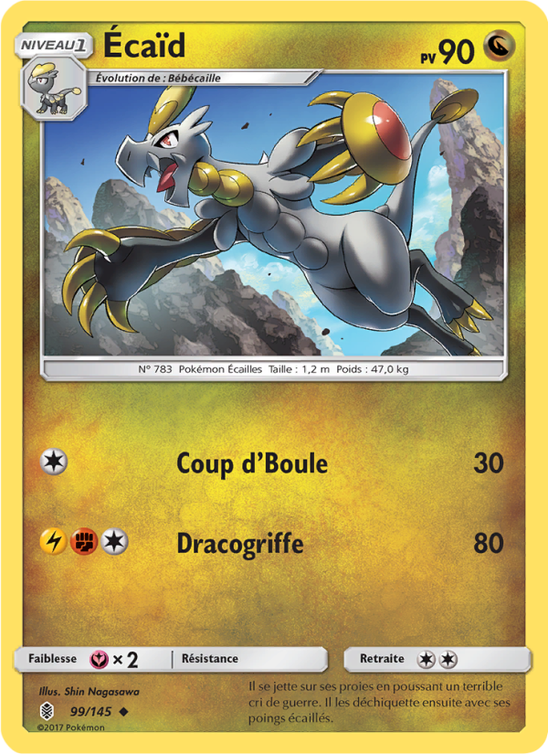 Écaïd 99 — Guardians Rising (French Pokémon TCG card)