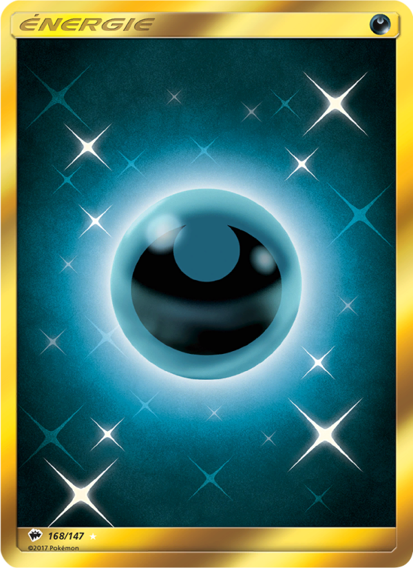 Énergie Obscurité 168 — Burning Shadows (French Pokémon TCG card)