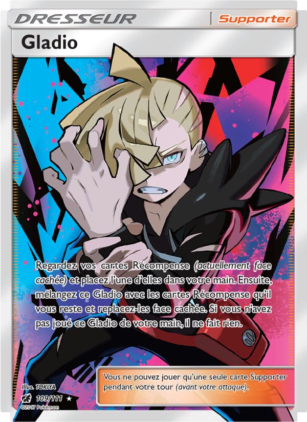 Gladio 109 — Crimson Invasion (French Pokémon TCG card)