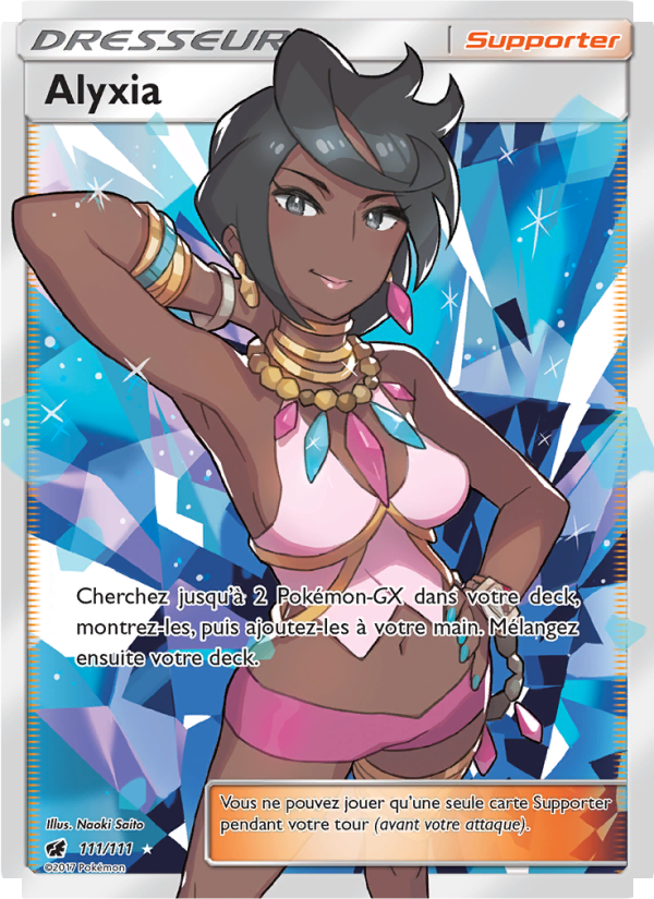 Alyxia 111 — Crimson Invasion (French Pokémon TCG card)