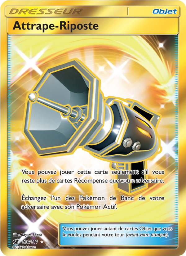 Attrape-Riposte 120 — Crimson Invasion (French Pokémon TCG card)
