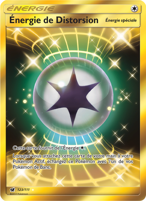 Énergie de Distorsion 123 — Crimson Invasion (French Pokémon TCG card)