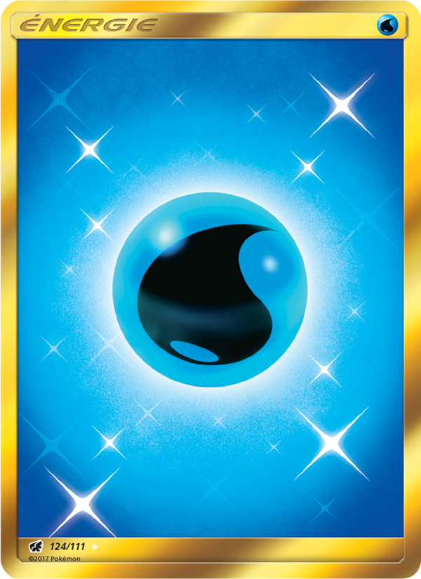 Énergie Eau 124 — Crimson Invasion (French Pokémon TCG card)