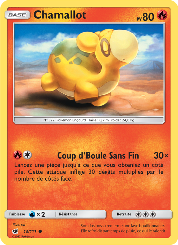 Chamallot 13 — Crimson Invasion (French Pokémon TCG card)