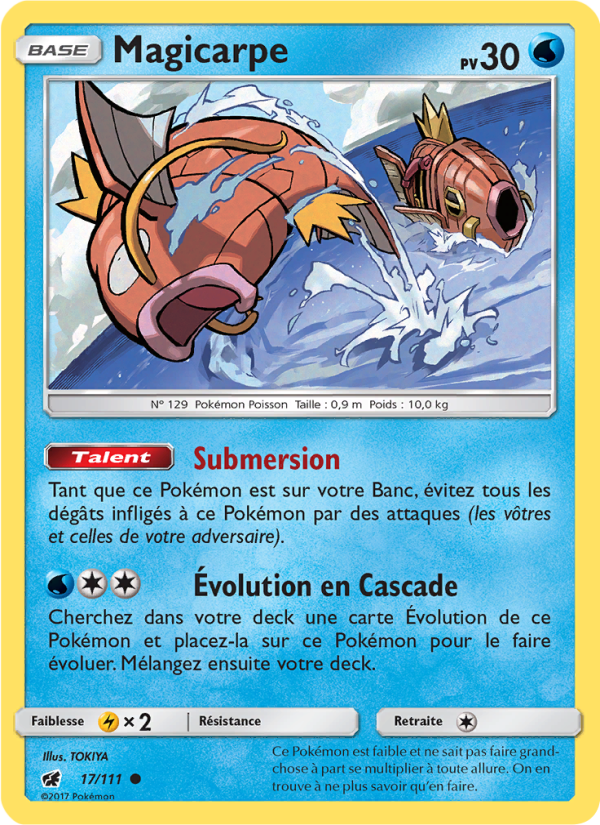 Magicarpe 17 — Crimson Invasion (French Pokémon TCG card)