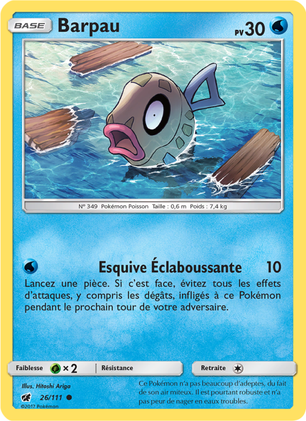 Barpau 26 — Crimson Invasion (French Pokémon TCG card)