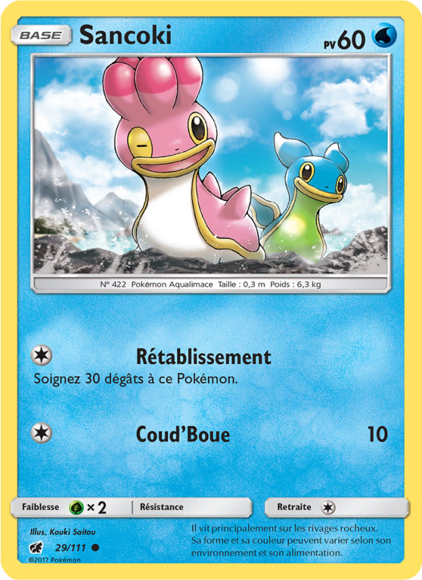 Sancoki 29 — Crimson Invasion (French Pokémon TCG card)