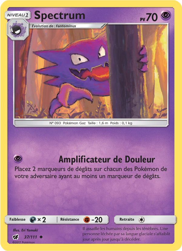 Spectrum 37 — Crimson Invasion (French Pokémon TCG card)