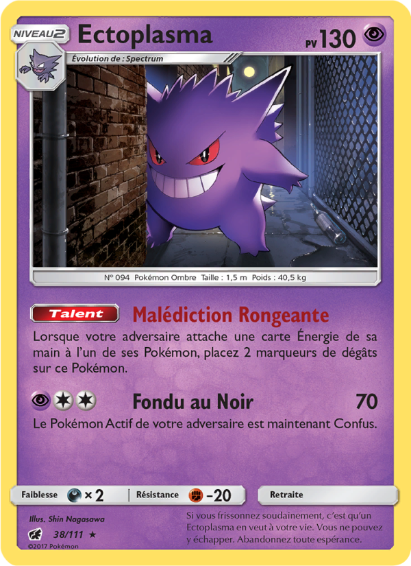 Ectoplasma 38 — Crimson Invasion (French Pokémon TCG card)
