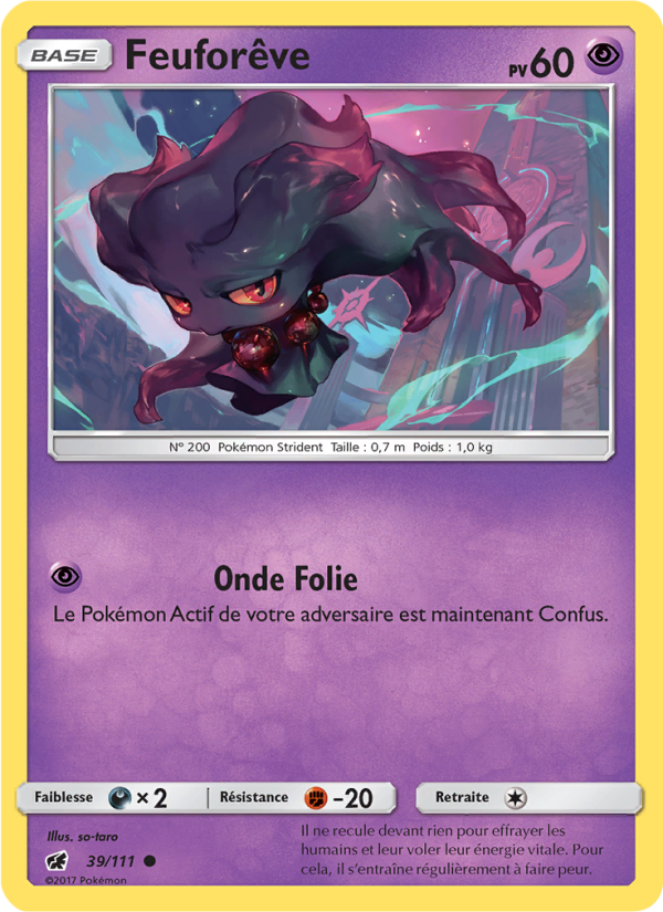 Feuforêve 39 — Crimson Invasion (French Pokémon TCG card)