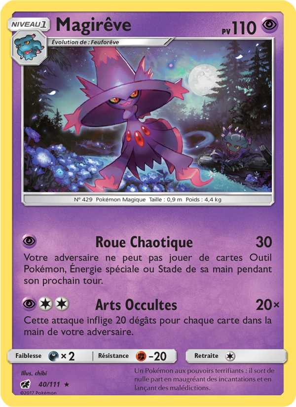 Magirêve 40 — Crimson Invasion (French Pokémon TCG card)