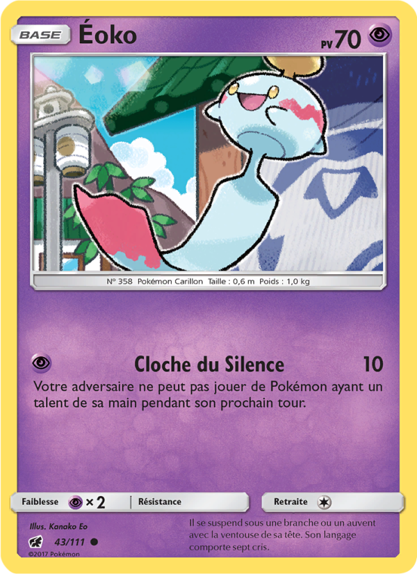 Éoko 43 — Crimson Invasion (French Pokémon TCG card)