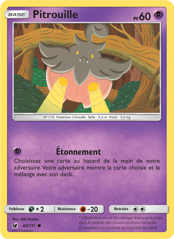 Pitrouille 44 — Crimson Invasion (French Pokémon TCG card)
