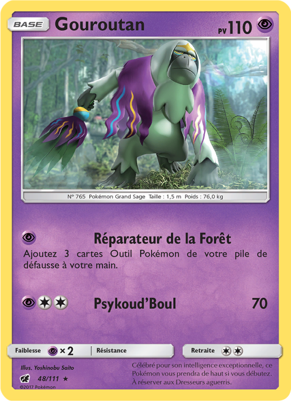 Gouroutan 48 — Crimson Invasion (French Pokémon TCG card)