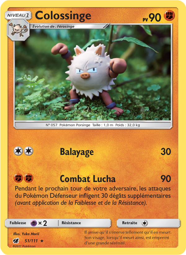 Colossinge 51 — Crimson Invasion (French Pokémon TCG card)