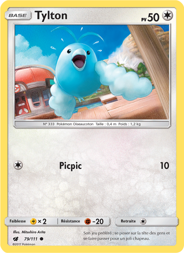 Tylton 79 — Crimson Invasion (French Pokémon TCG card)