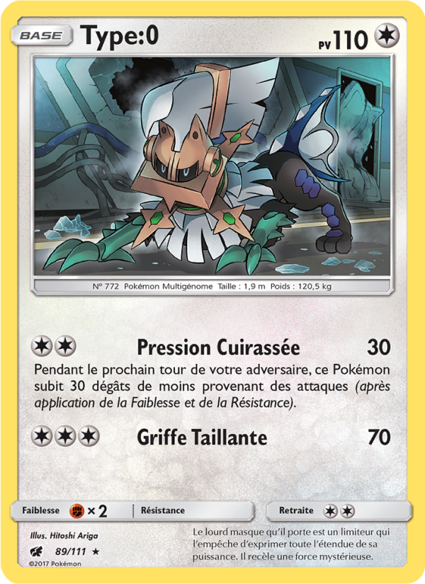Type:0 89 — Crimson Invasion (French Pokémon TCG card)
