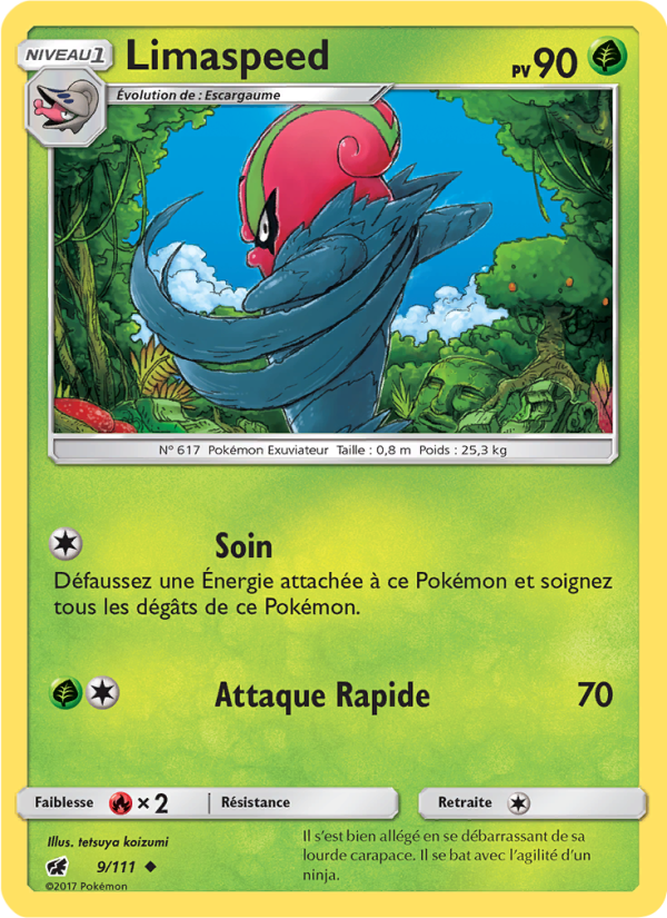 Limaspeed 9 — Crimson Invasion (French Pokémon TCG card)