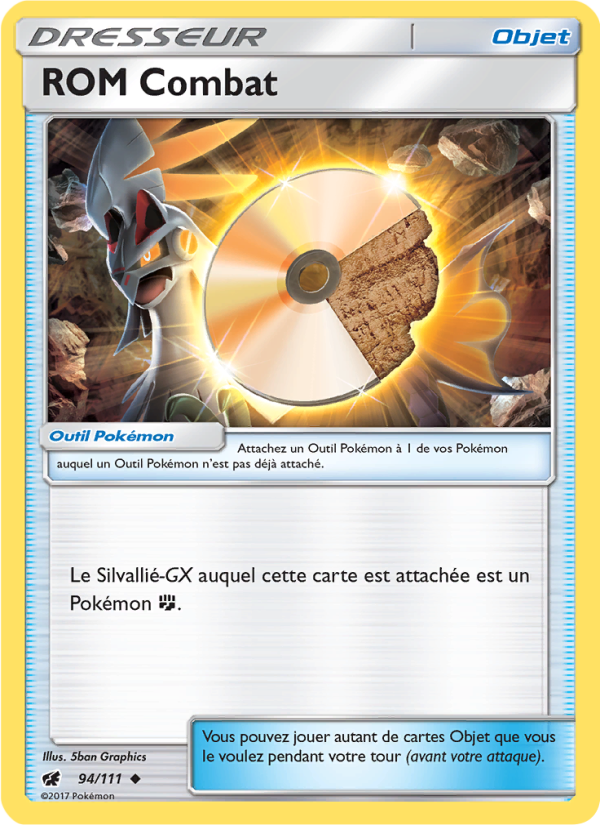 ROM Combat 94 — Crimson Invasion (French Pokémon TCG card)