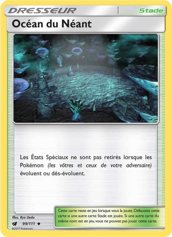 Océan du Néant 99 — Crimson Invasion (French Pokémon TCG card)