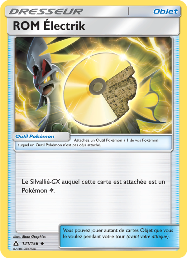 ROM Électrik 121 — Ultra Prism (French Pokémon TCG card)