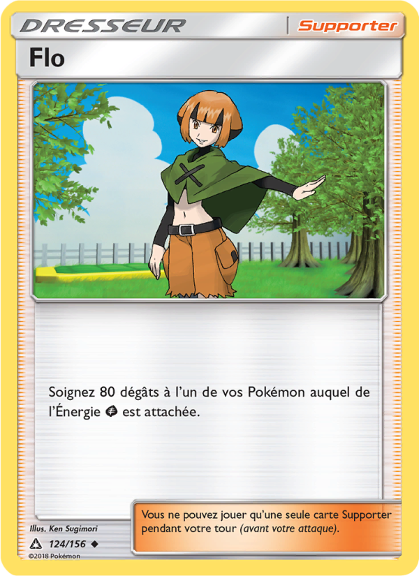 Flo 124 — Ultra Prism (French Pokémon TCG card)